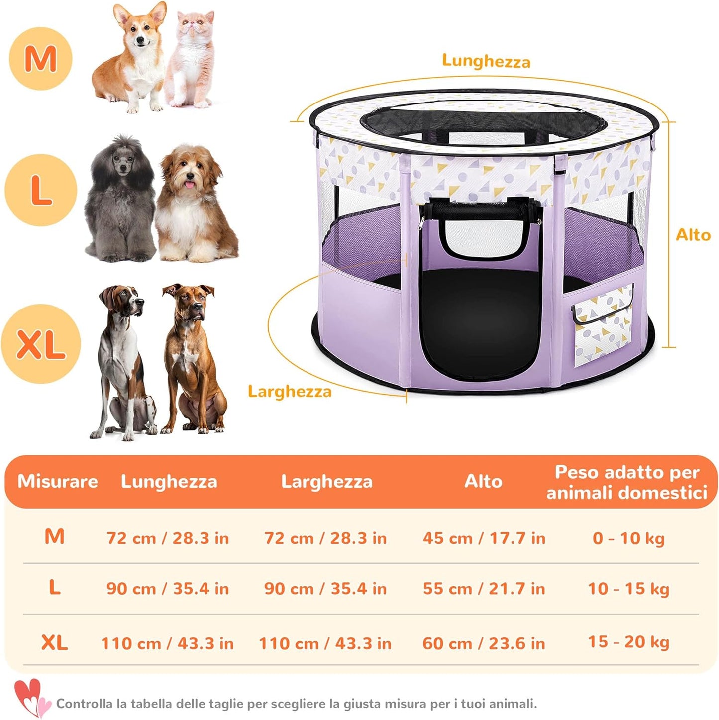 Recinto Portatile Animali