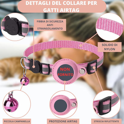 AirTag GPS Cat Collar