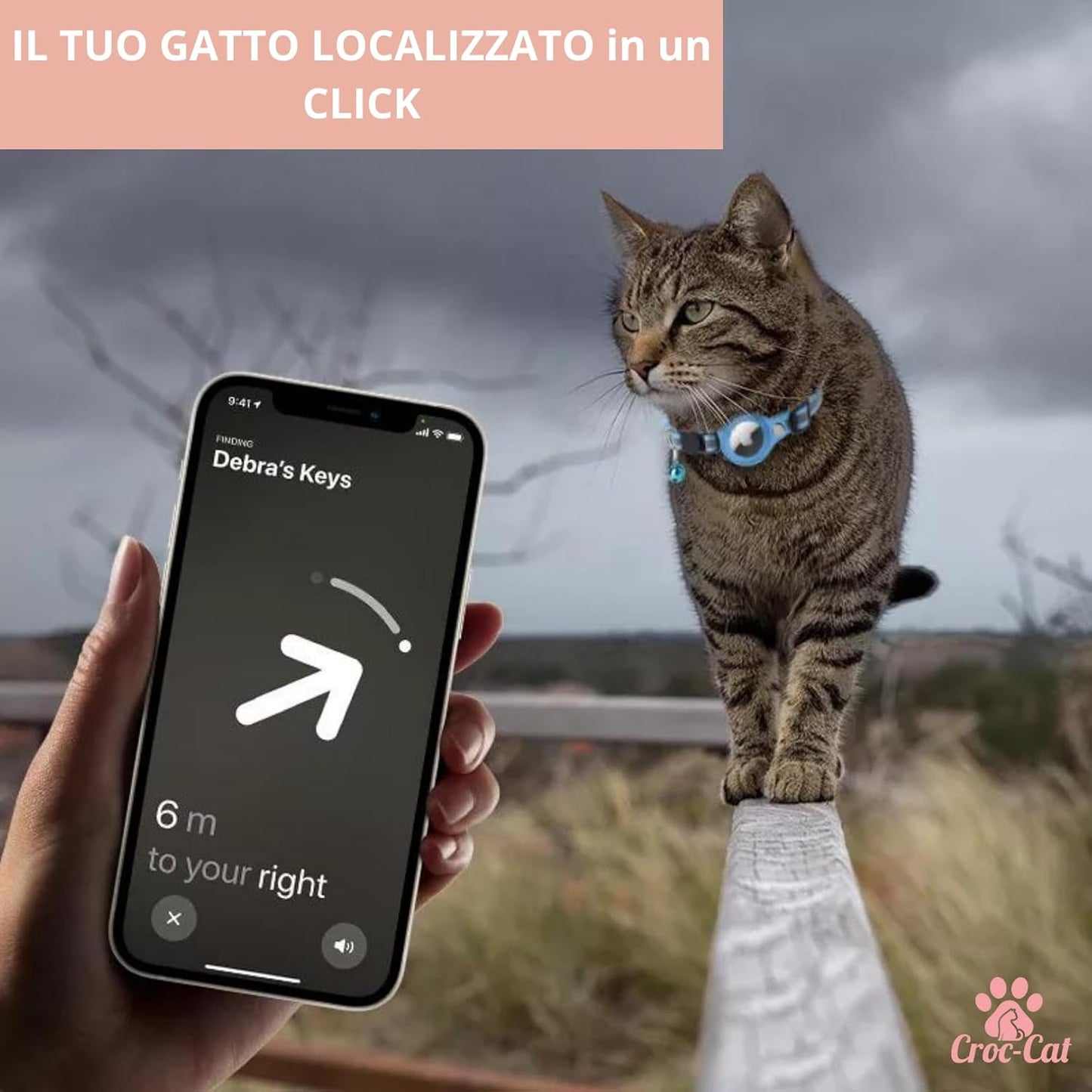 AirTag GPS Cat Collar