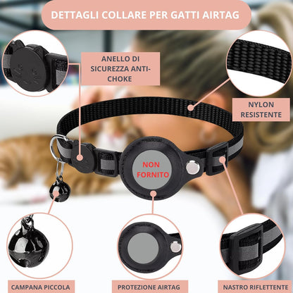 AirTag GPS Cat Collar