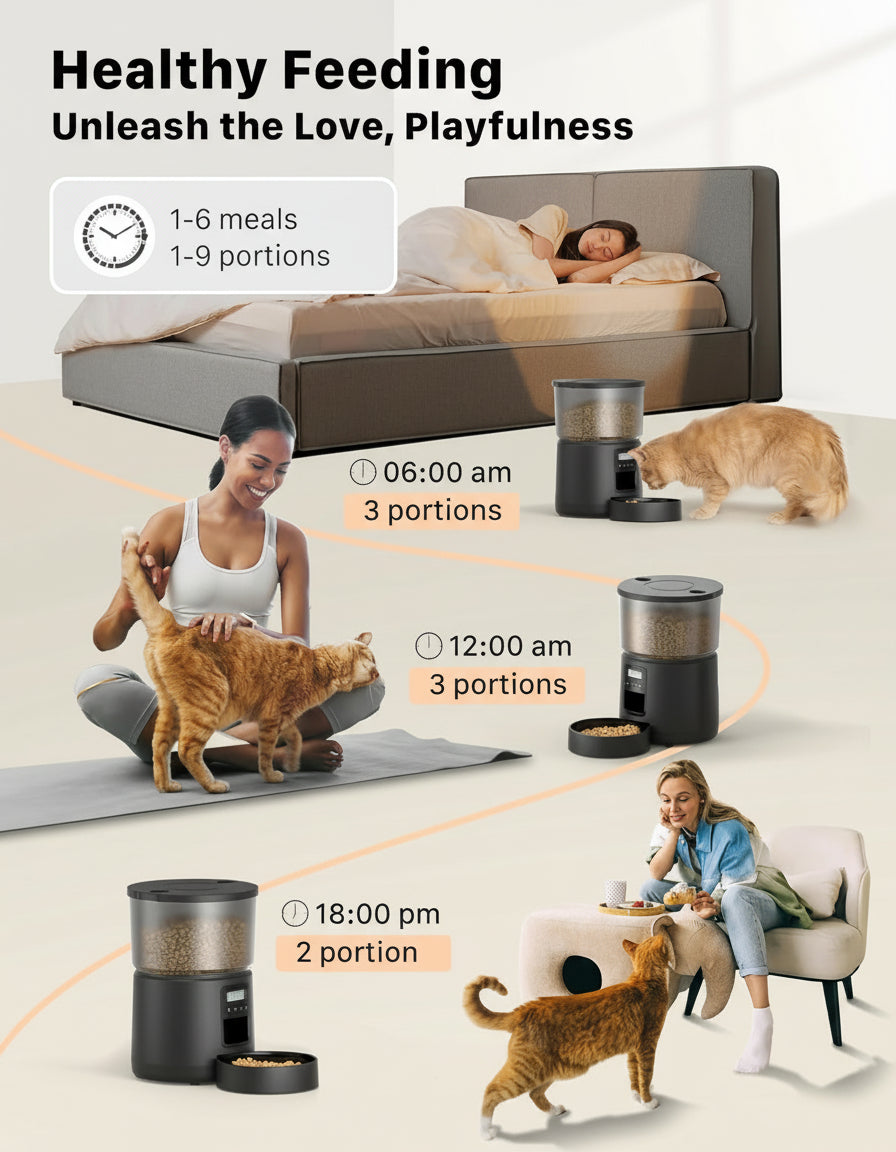 Distributore Automatico Cibo Gatti