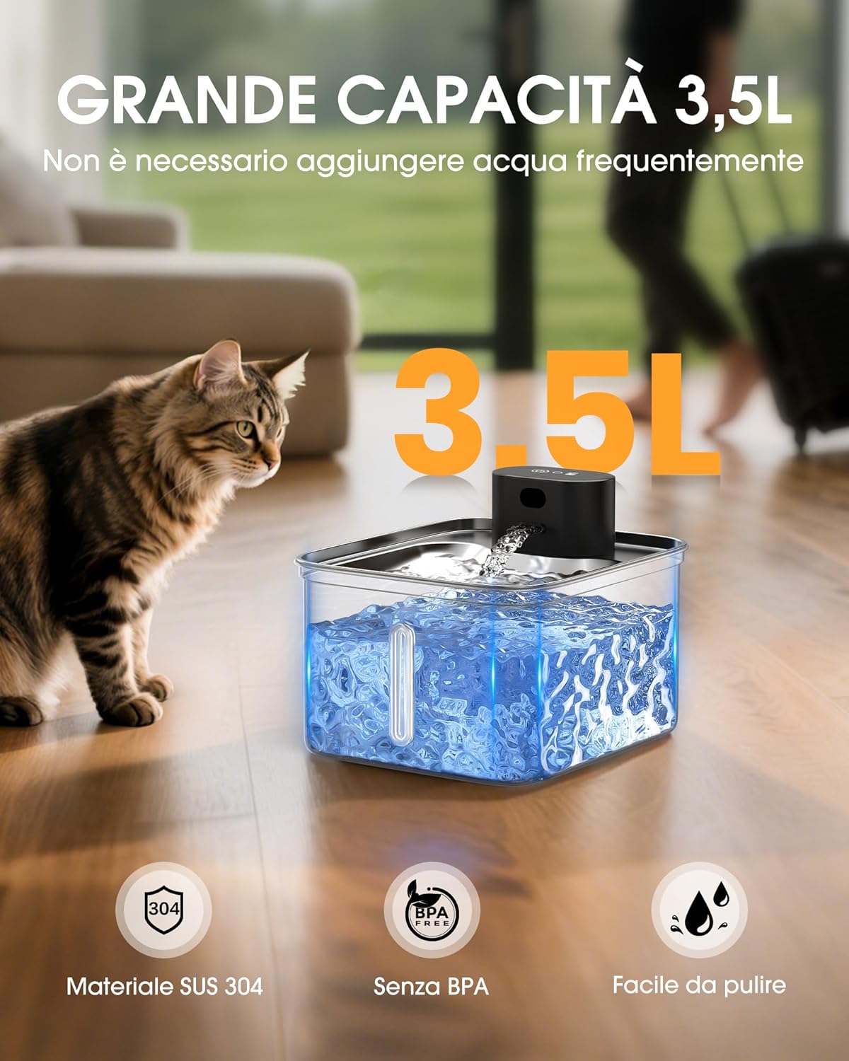 Fontanella Wireless per Gatti