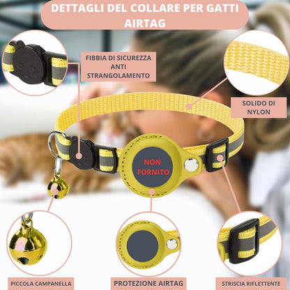 AirTag GPS Cat Collar
