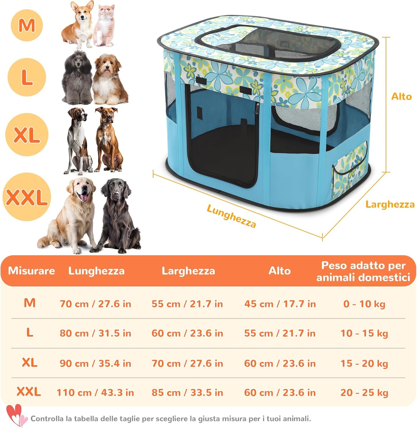 Recinto Portatile Animali