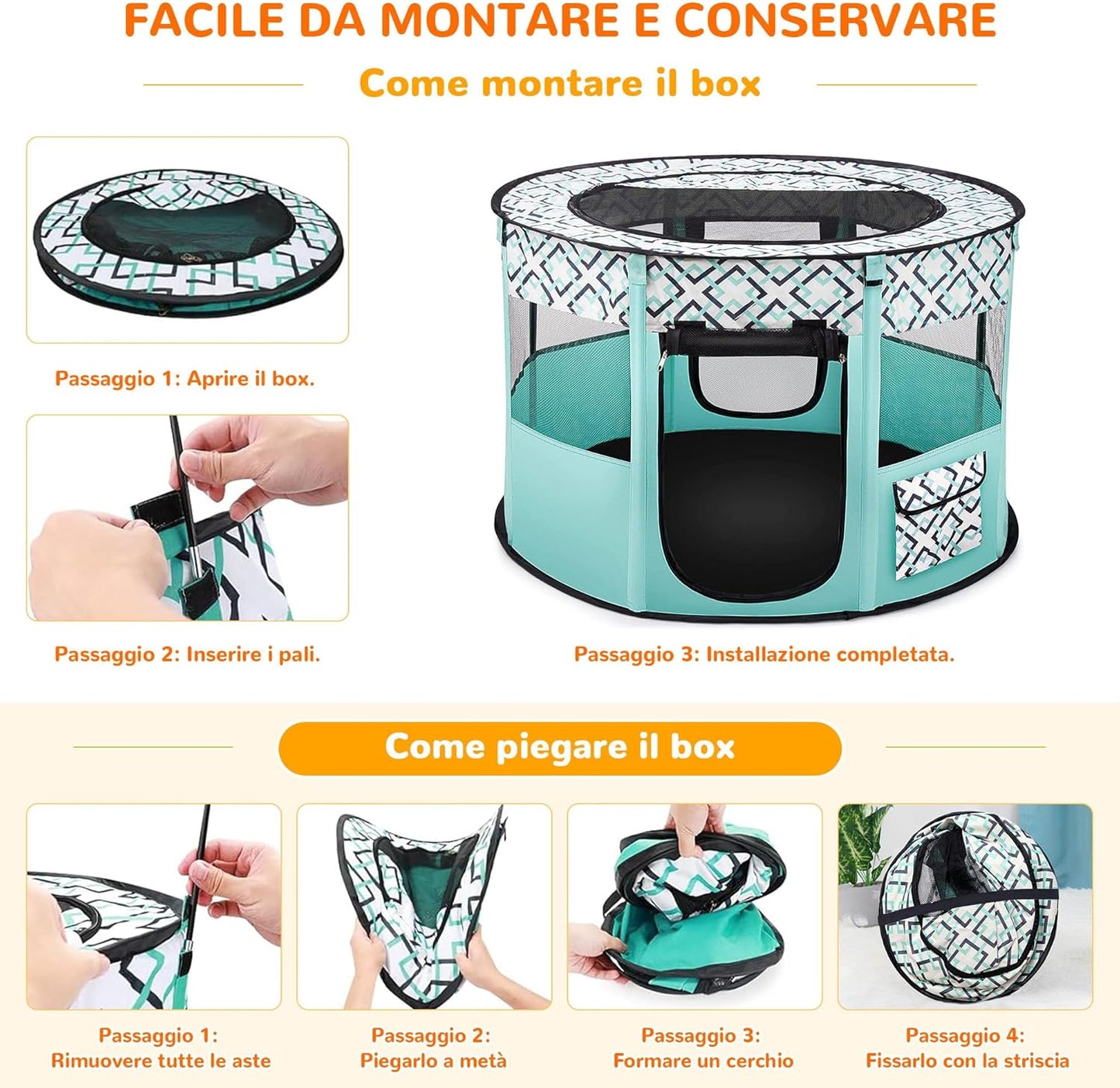 Recinto Portatile Animali