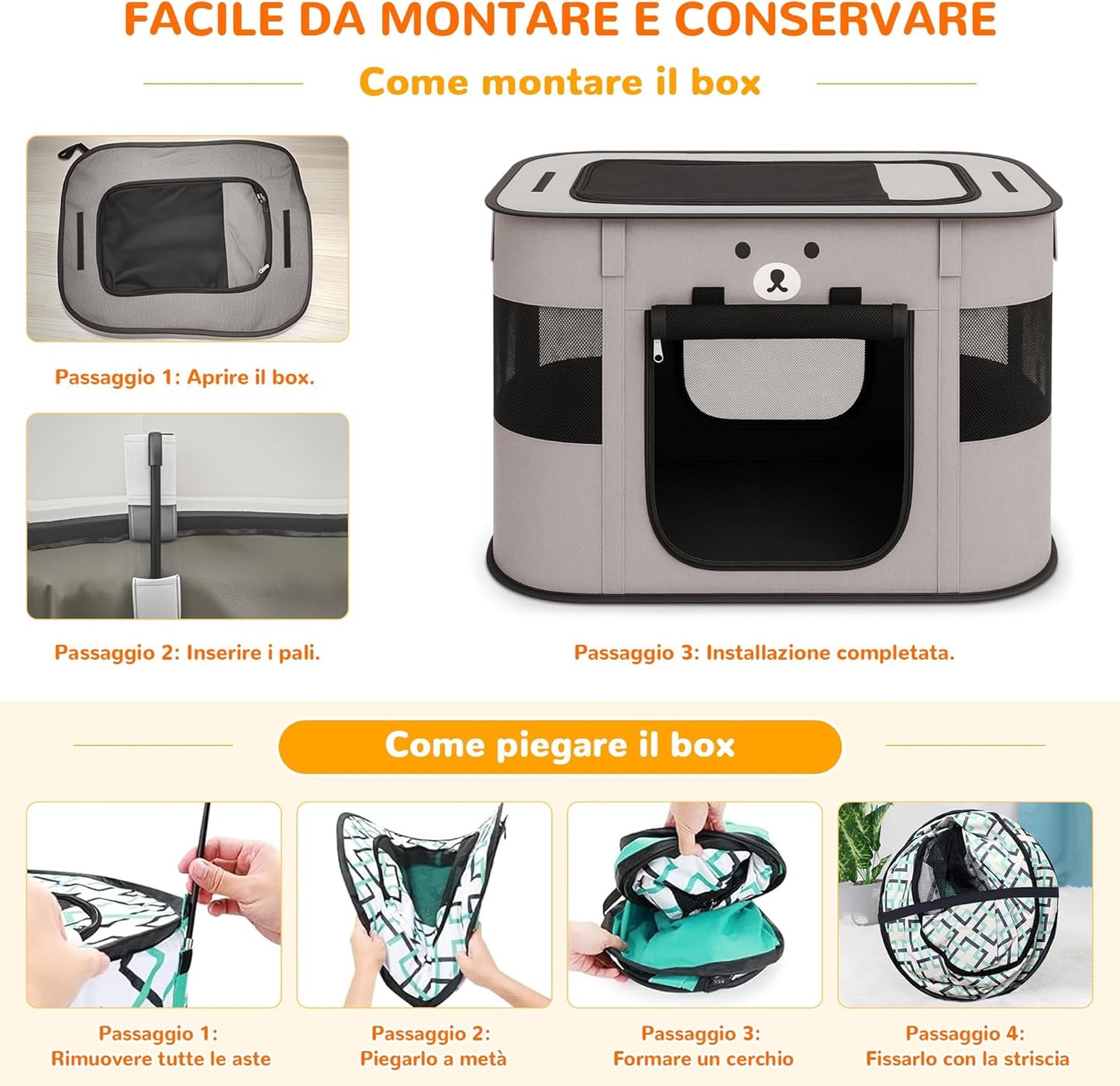 Recinto Portatile Animali