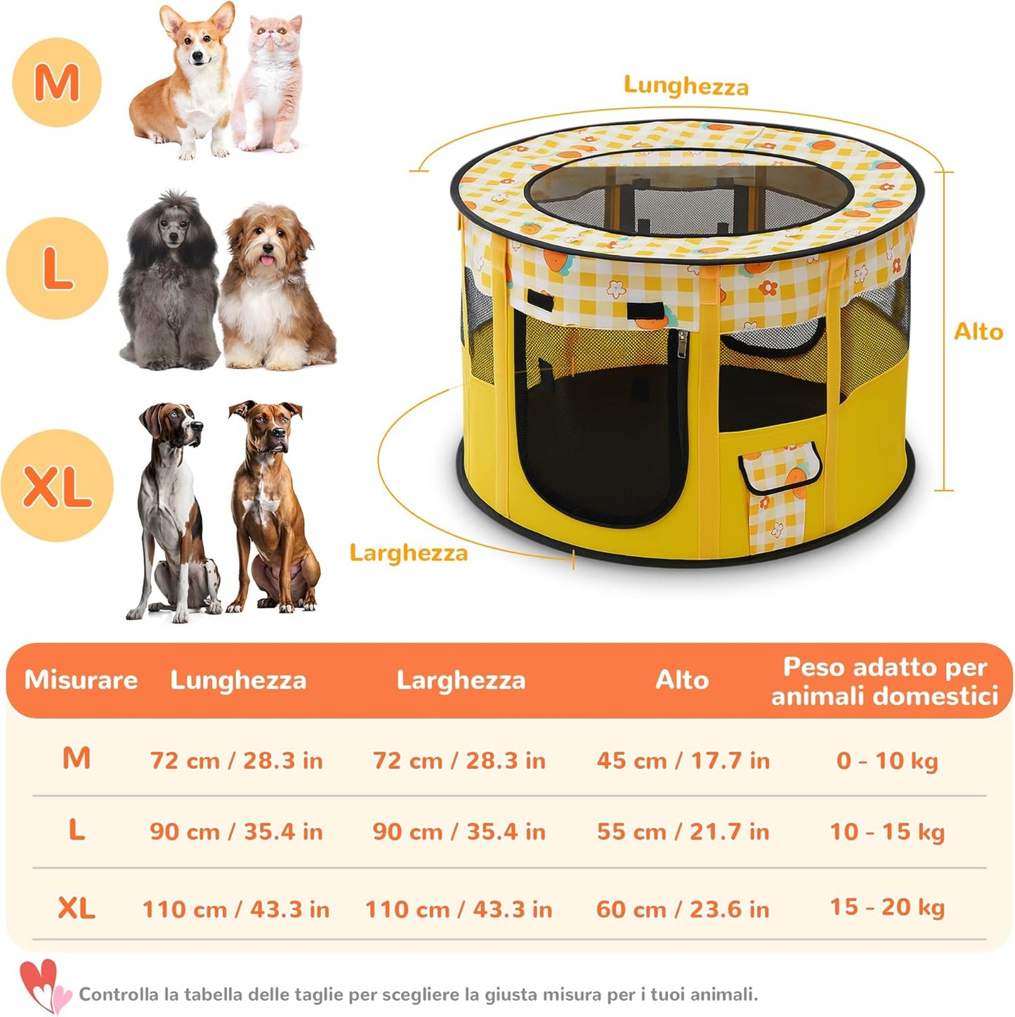 Recinto Portatile Animali