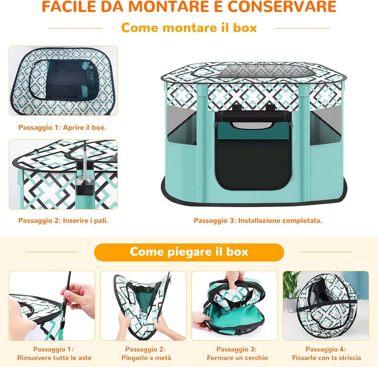 Recinto Portatile Animali