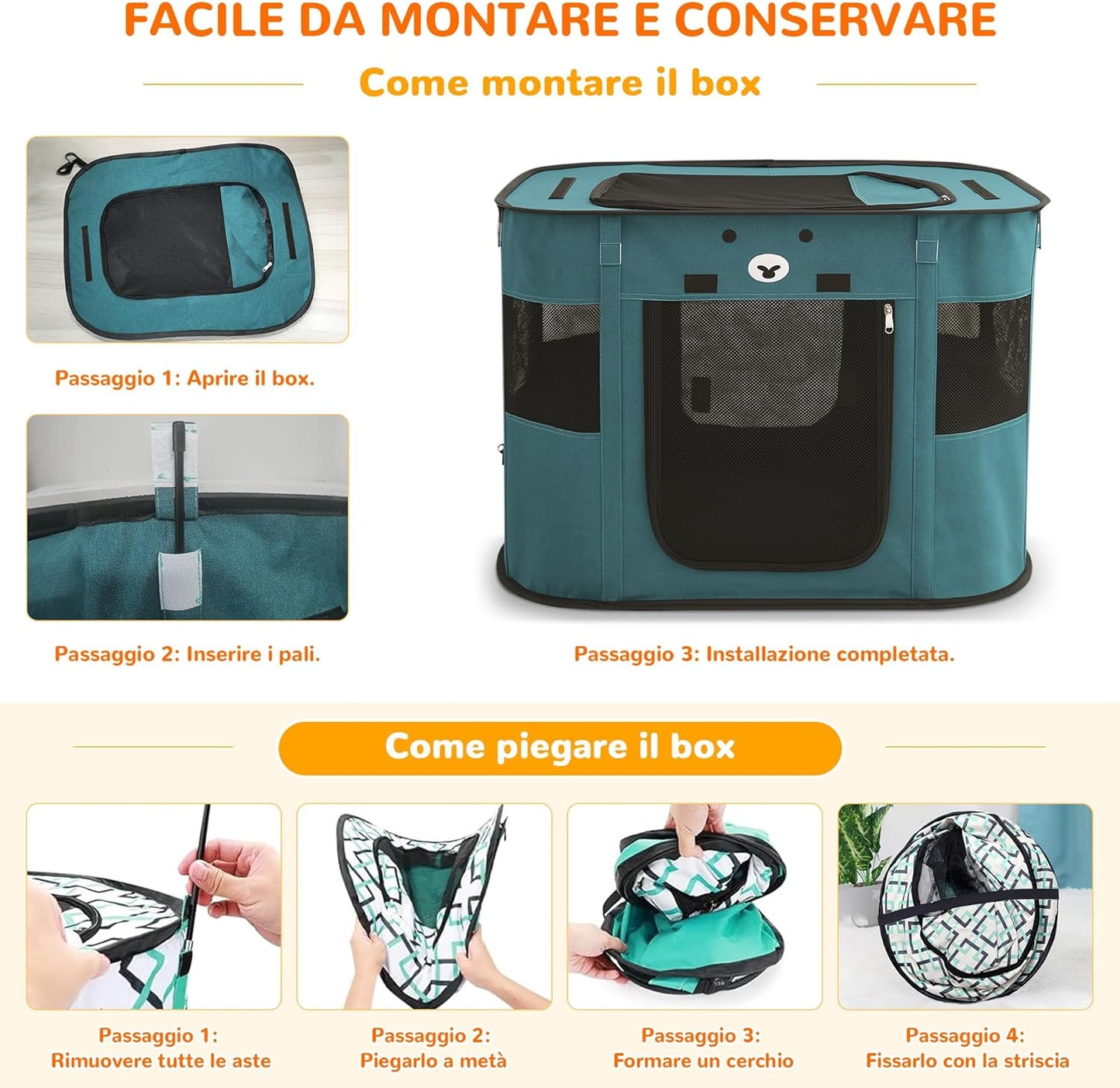 Recinto Portatile Animali