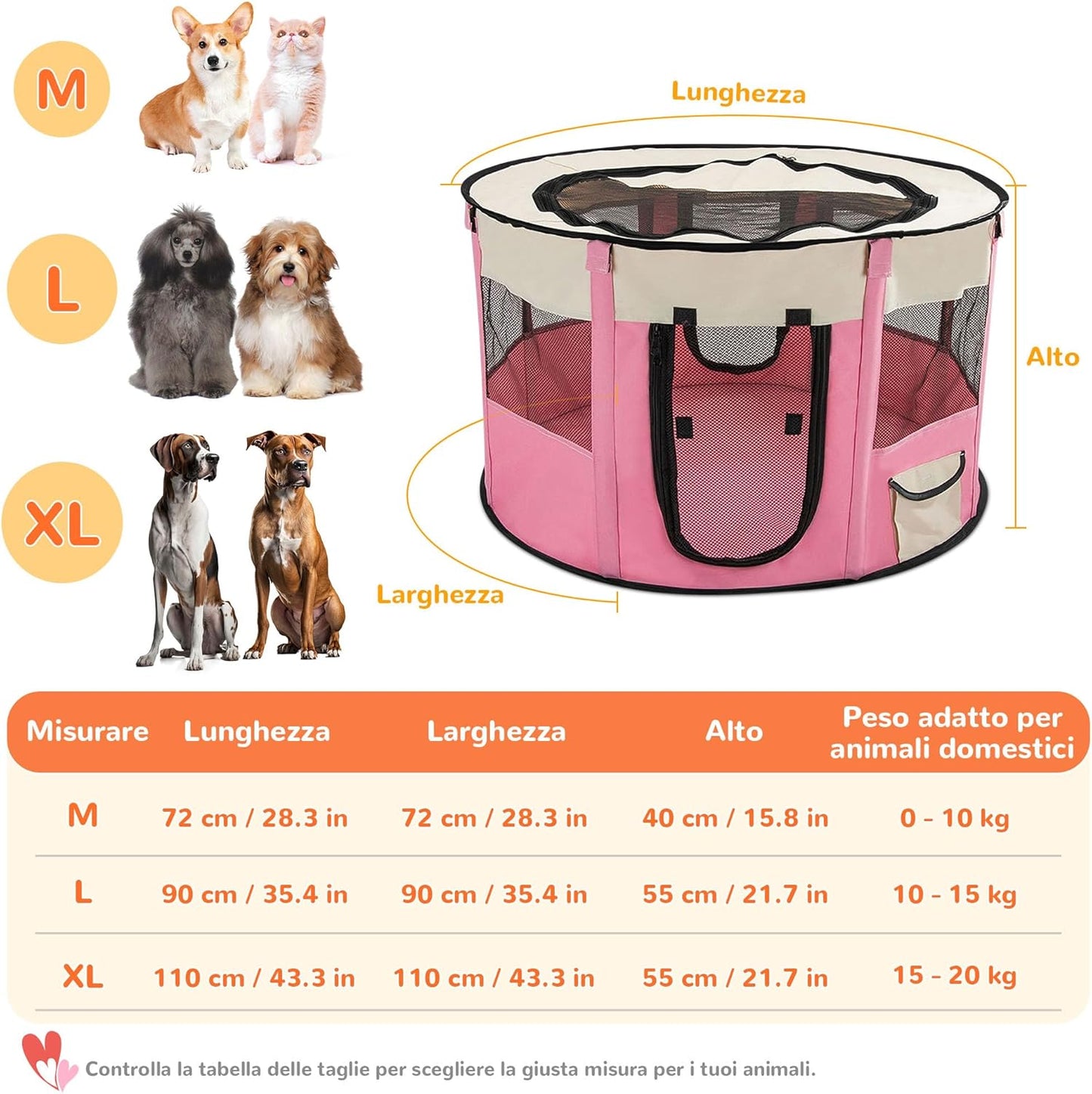 Recinto Portatile Animali