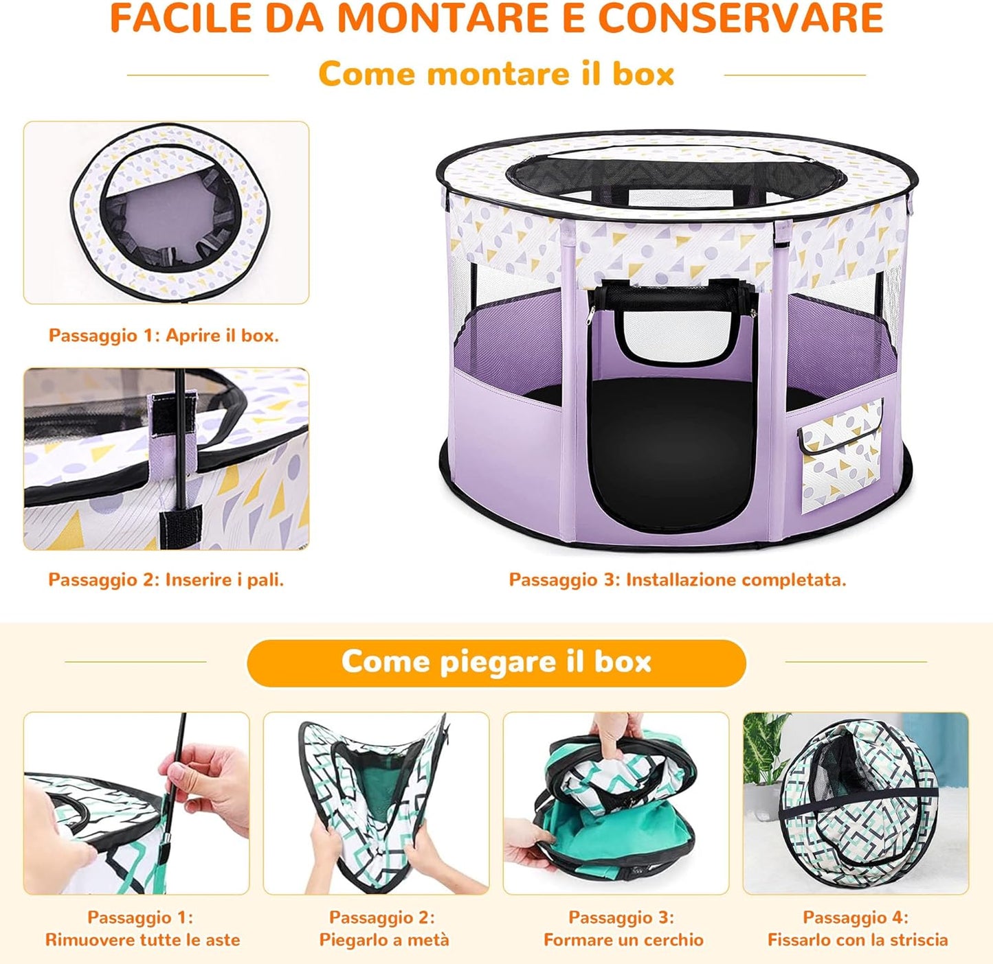 Recinto Portatile Animali