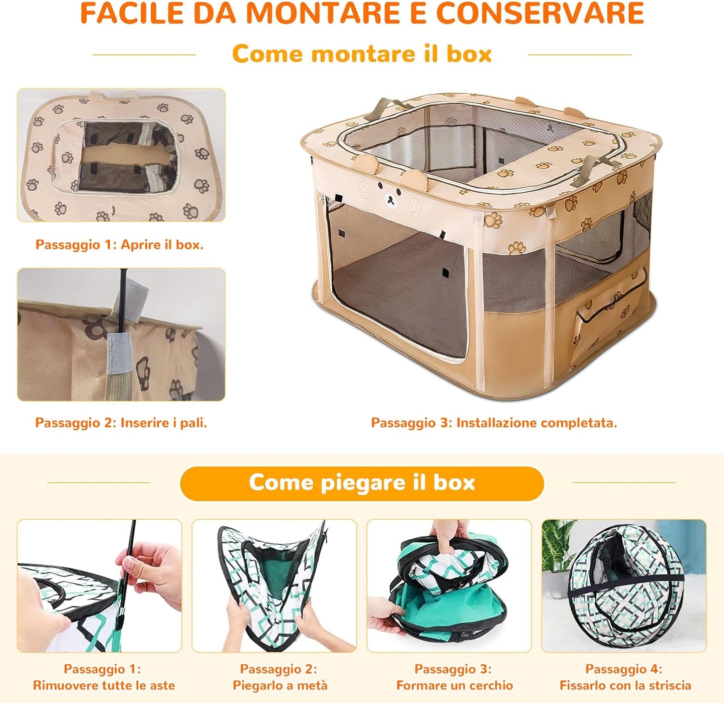 Recinto Portatile Animali