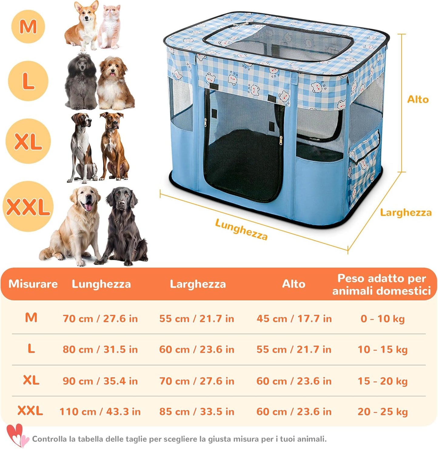 Recinto Portatile Animali